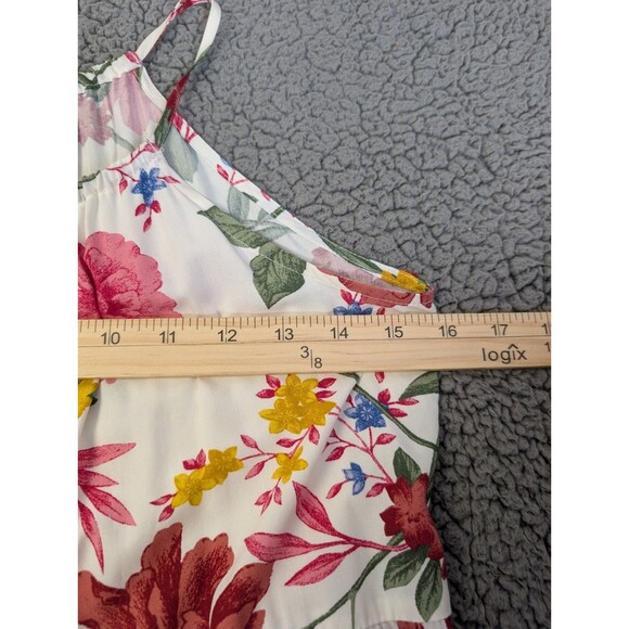 Old Navy Tulip-Hem Dress Girls XL (14) Floral Sleeveless Halter Neck Summer - Picture 6 of 12